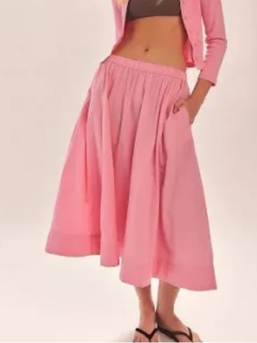 Free People skirt pink